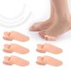 Soft Silicone Bunion Corrector & Toe Separator for Hallux Valgus - Day and Night Use