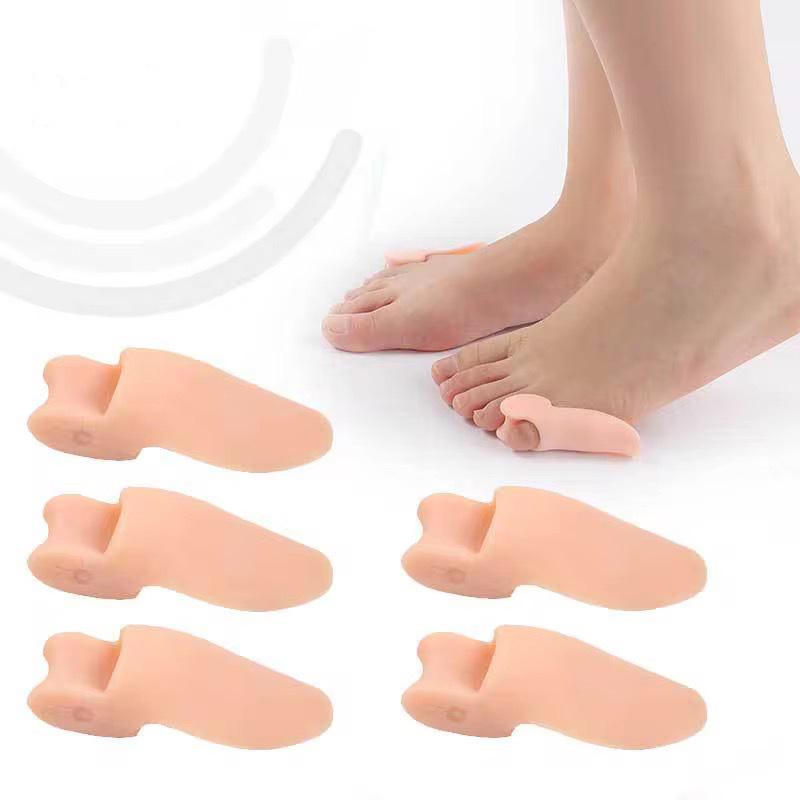 Soft Silicone Bunion Corrector & Toe Separator for Hallux Valgus - Day and Night Use