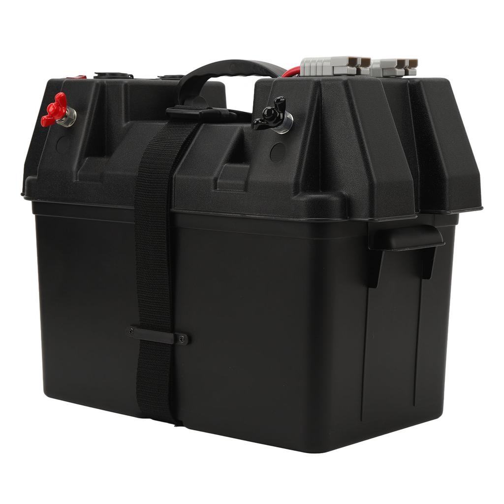Car Battery Box Portable 5V 1A 2.1A USB Interface 12V 20A Cigarette Lighter for RV Camper And Trailer Batteries