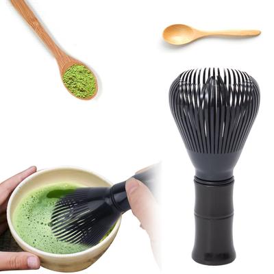 [Kumomi] Matcha Blender, Resin Bamboo-Shaped Chasen, Quick-Drying, Mold-Resistant, Burr-Free, Easy To Clean, Reusable Matcha Brush, Perfect for Tea