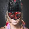 Feathered Masquerade Mask for Women Men Halloween Masquerade Cosplay Mask Half Face Mask Halloween Mask