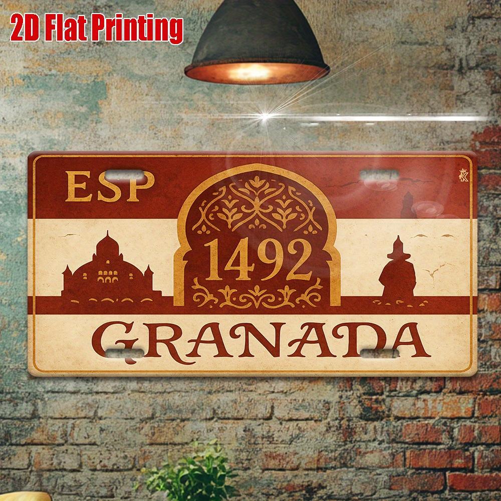 D Flat  D Flat Printing Pc Cowboy On Horseback Metal Sign for Decorationg Only Outdoor Wall Art (  ) Vin