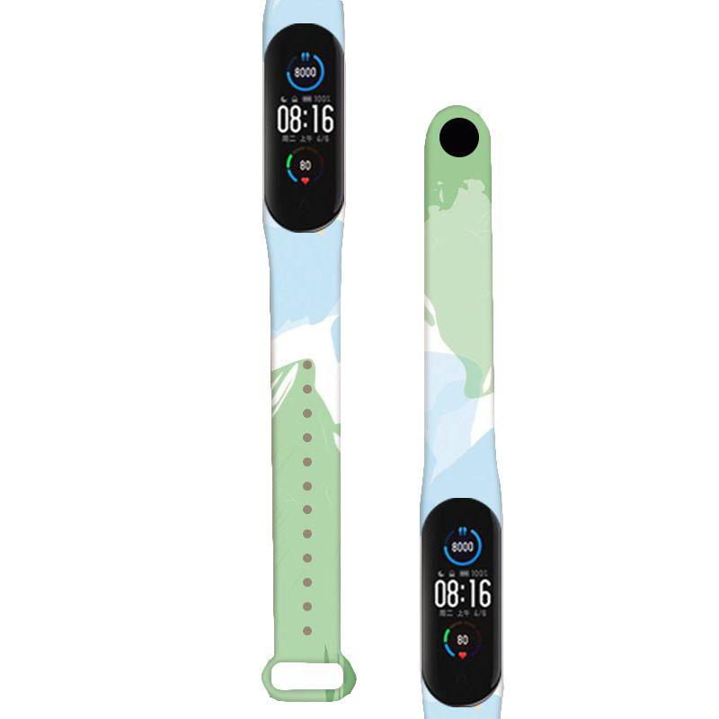 Replace Your Wristband With This Morandi Graffiti Strap For Xiaomi Mi Band 3/4/5/6