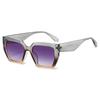 Trendy Unisex Large Square Frame Sunglasses - Stylish Outdoor and Driving Eyewear