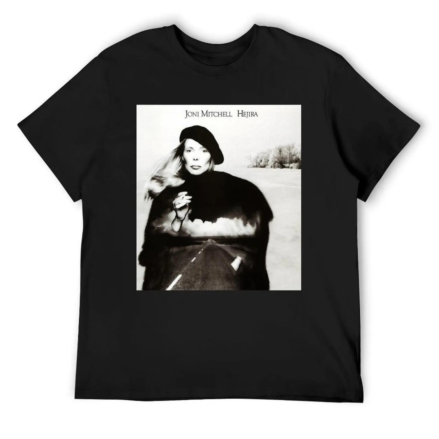 

Believe Romantic Female Artist Nice Hejira Album Cover Retro T-Shirt baggy shirts plus size clothes mens designer t shirt XXXXXL чорний