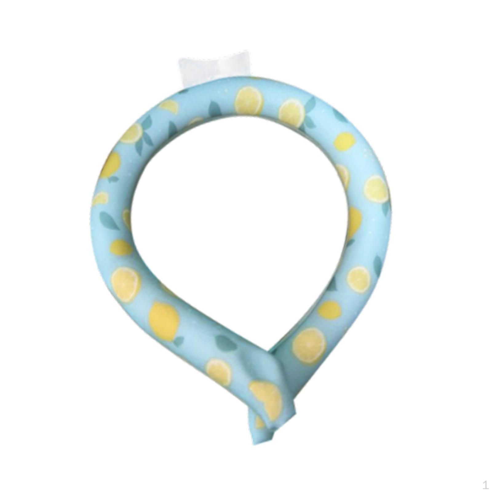 

Охлаждающая трубка для шеи Холодный пакет со льдом Летний портативный компресс для погоды Lemon