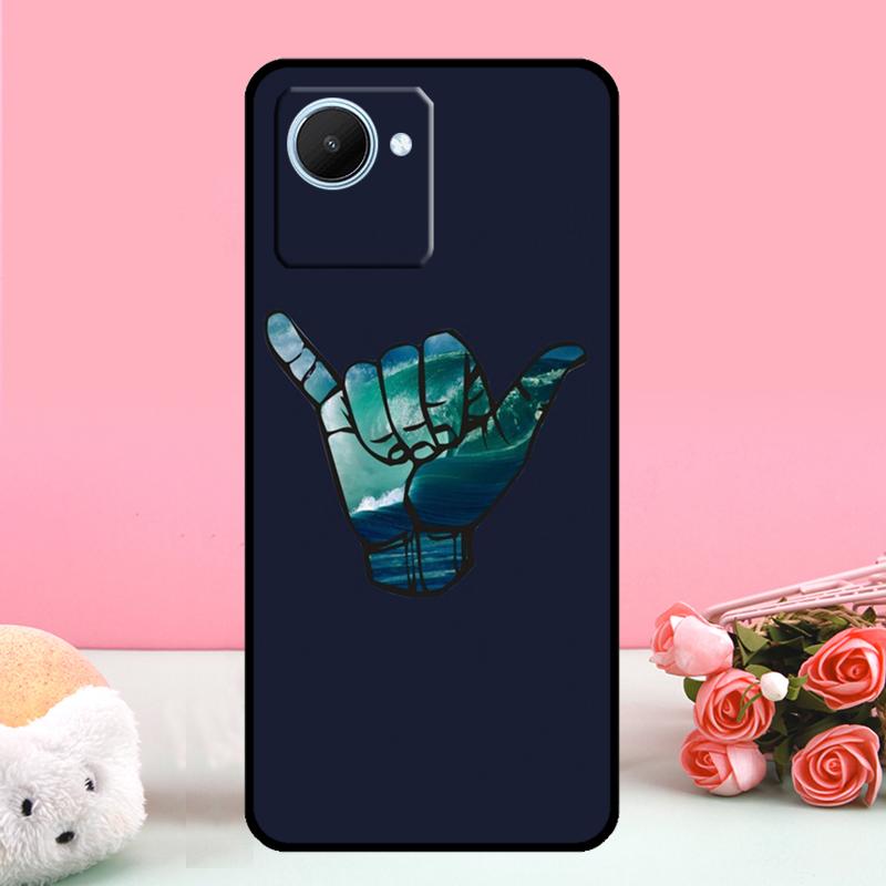 

Чехол Surfer Surf Hang Loose Shaka для Realme 12 Pro Plus 9 10 11 GT5 Pro GT Neo5 C21Y C25s C30 C31 C33 C35 C51 C53 C55 Realme GT3