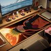 Naruto Uzumaki Mouse Pad, Large Gaming Desk Mat, Non-slip XXL Mousepad for Laptop & Tablet, Mini PC Playmat with Stitched Edges