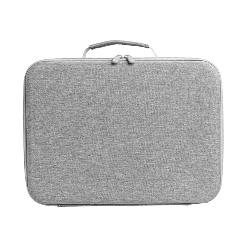 

Storage Bag Hard Case for Mini Window Cleaning Robot Scratchproof Handbag Protective Bag Carry Case with Handle сірий