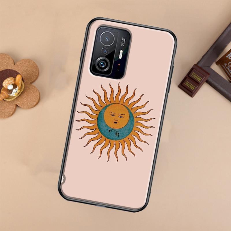 Sun Moon Case For Xiaomi POCO X7 Pro X3 X5 X6 F3 F5 F6 M6 Pro 11T 12T 13T 14T Pro 13 14 Ultra Cover