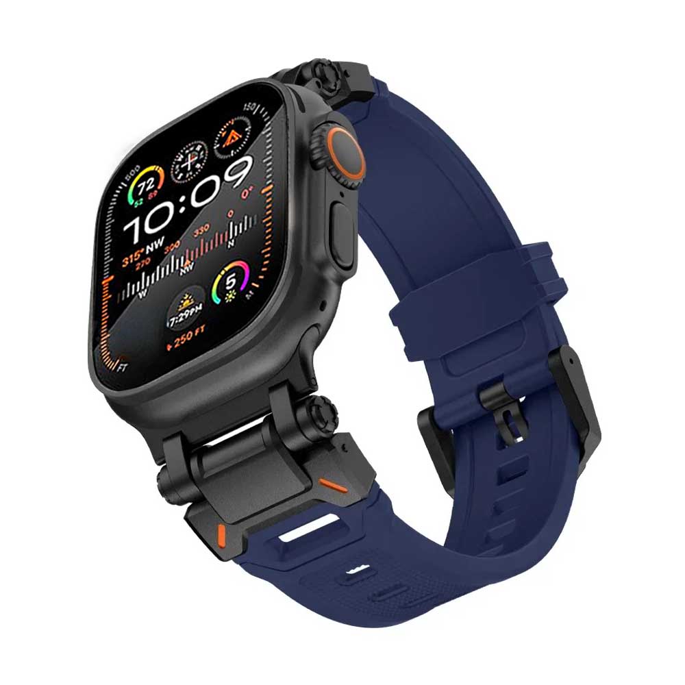 Silicone Transparent Strap For Apple Watch Ultra 2 49mm Series 9 8 7 45mm Soft Rubber Band For iWatch 6 5 4 Se 42mm 44mm Correa