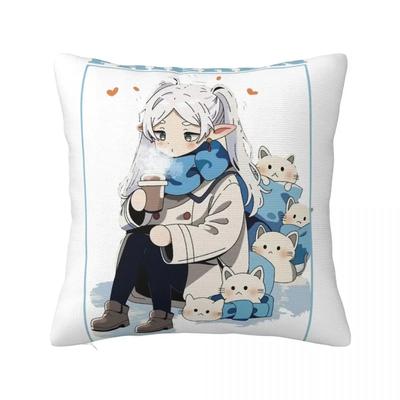 Eisen Sousou No Frieren Kissenbezug Kissenbezug Fantastische Deko Kissenbezug für Wohnzimmer