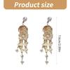 Temperament  Pendant Earring Elegant Jellyfish Tassels Charm Earrings Fashion Small Hoop Earrings Party Jewelry