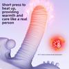 Seat cushion simulation male organ fully automatic extension and contraction stimulation vibrator with heating female self-stimulation device