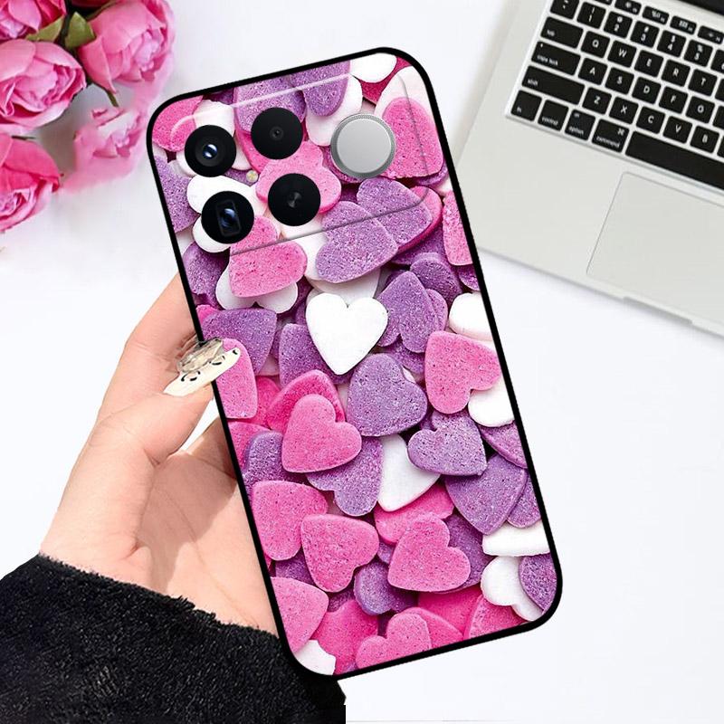 Pro Xiaomi POCO F8 Ultra F8Ultra Pouzdro Měkký Silikon TPU Ochranný Zadní Kryt Pro Xiaomi POCOF8 Ultra Kryt 25102PCBEG Brašny na Telefon