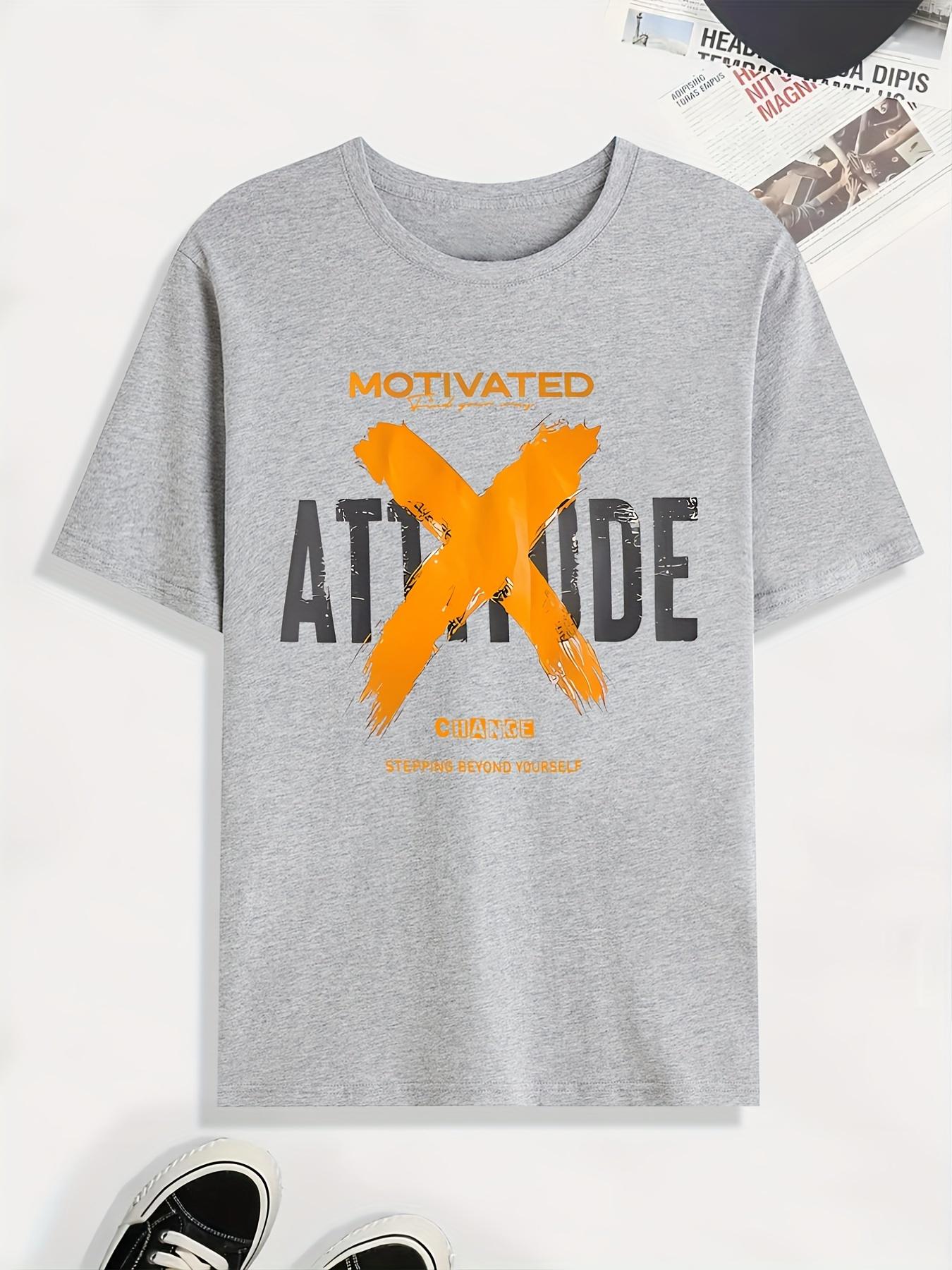 Attitude Print Tee Shirt XS