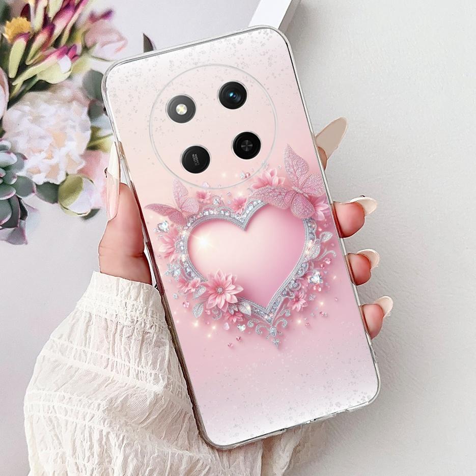 For Honor X9C Case Magic 7 Lite BRP-NX1 New Luxury Painted Cover Soft Slim Phone Case For Honor Magic7 Lite HonorX9C Smart Shell