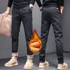 Korean Spring and Autumn New Casual Pants Men's Light Business Straight Tube Pants Men's Elastic Men's Casual Pants Autumn