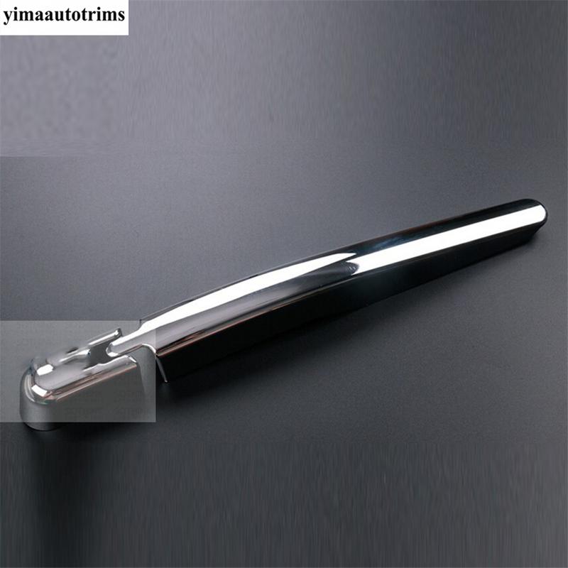 Rear Window Rain Wiper Windscreen Decoration Cover Trim For Ford Explorer 2012 - 2018 ABS Chrome Accessories Exterior Refit Kit