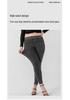 Plus Size High Waist Denim Yoga Pants for Women - Butt Lifting, Slimming, Double Pocket Fitness Casual Wear