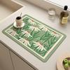 Coffee Machine Drain Pad, Kitchen Countertop Pad, Sink Sink Sink, Quick Drying, Waterproof Diatomaceous Earth