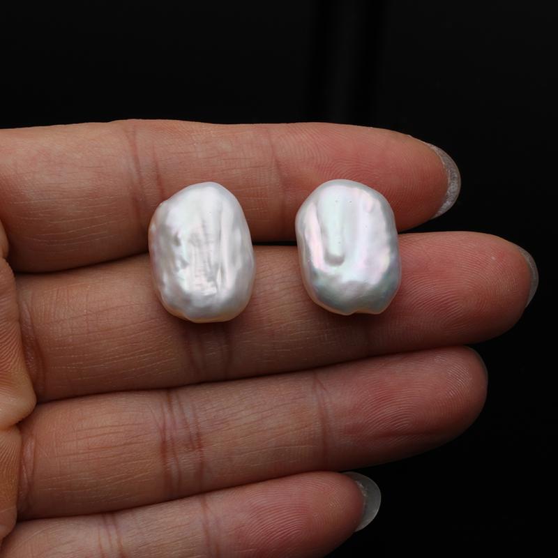 Real Freshwater Earrings For Women,Baroque Pearl Earrings Wedding Gift,925 Silver Pearl Stud Earrings Fine