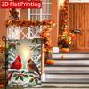 2D Flat - 2D Flat - 2D Flat Christmas Snow, Cardinals, Couple, Holly Garden Flag Outdoor Garden Flag, Double-Sided Home Decoration Courtyard Decorati