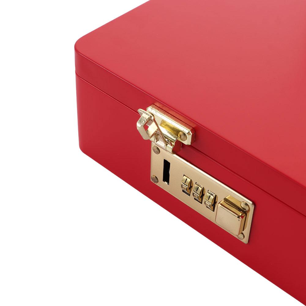 Metallkonstruktion Passwortschloss Aufbewahrungsbox Zahlenschloss Schlüsselsafe Geschenkverpackung