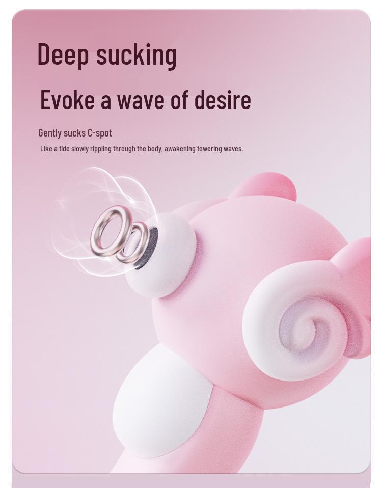 Wobbly Horse Multi-Frequency Remote-Control Vibrator for Women