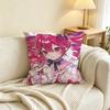 K-Kasane Teto  Pillow Case Square Double-Sided Sofa Cushion Cover Bedroom Bedside Pillow