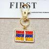 1Pcs Alloy Fitness Keychain Sports Theme Pendant Bag Charm Decorative Key Ring Gift For Sports Lover