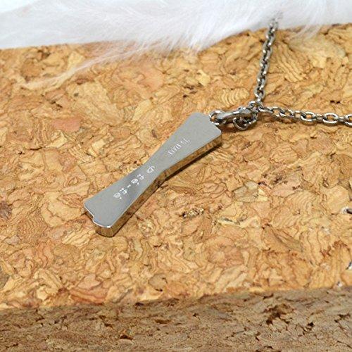 Fe-fe Phiten Fe-fe Titanium Necklace, Phiten SIMPLE CROSS 31 Men's [Set] 2-Piece Set (Necklace and Kotobuki Jewelry Polishing Cloth)