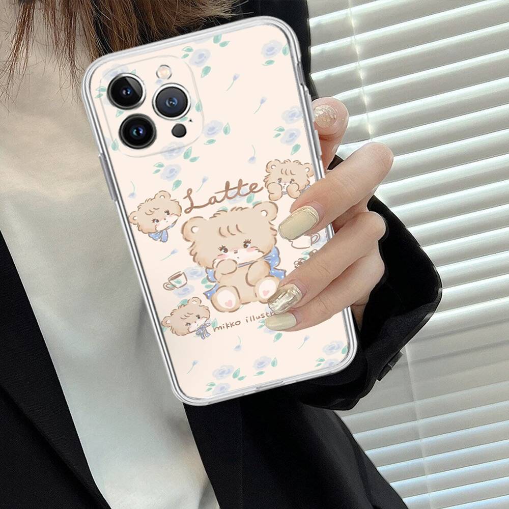 Famous Cute M-Mikko C-Characters For IPhone 17 Air 16 Pro Max 15 14 13 12 11 Plus Phone Case