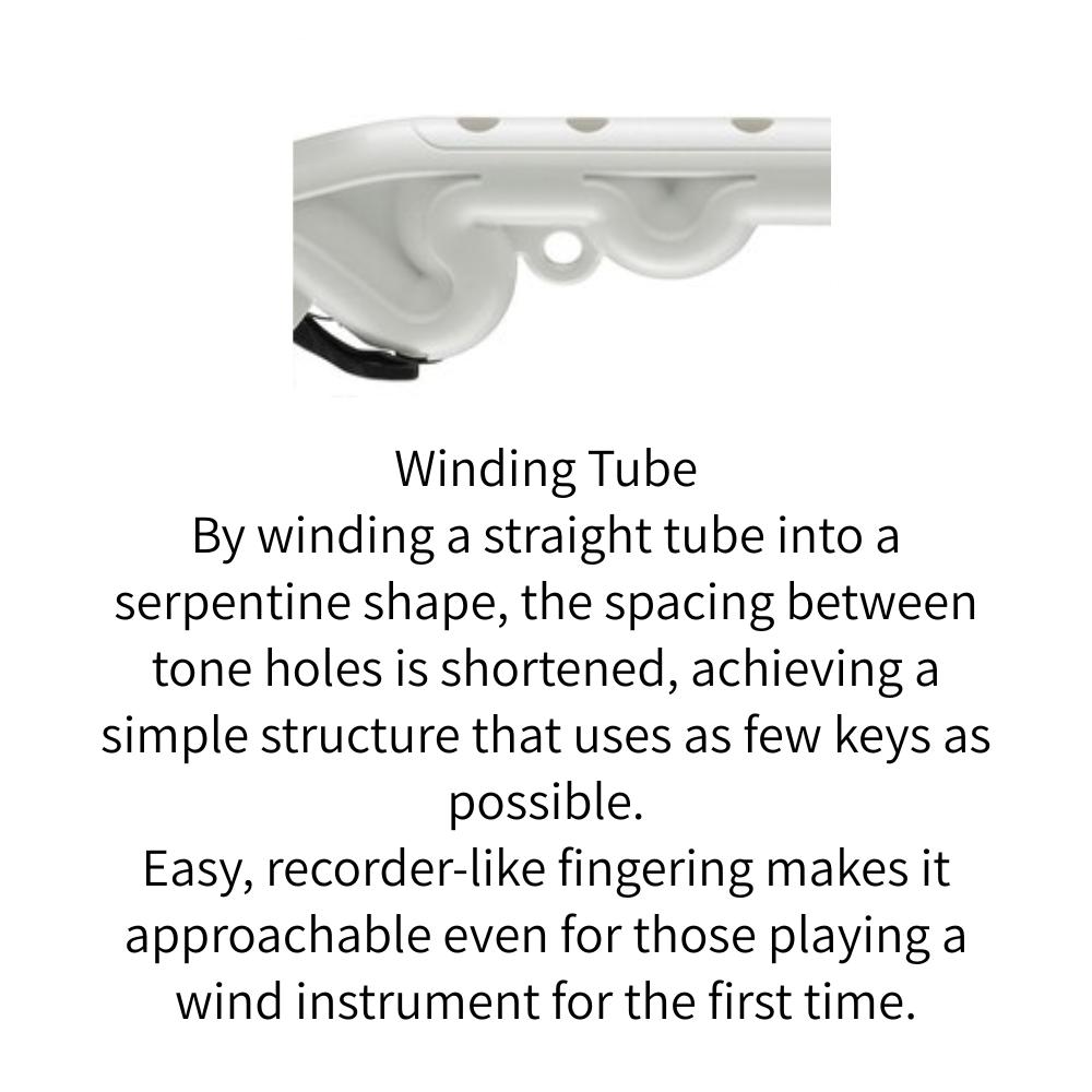 YAMAHA Casual Wind Instrument Venova C White YVS-100
