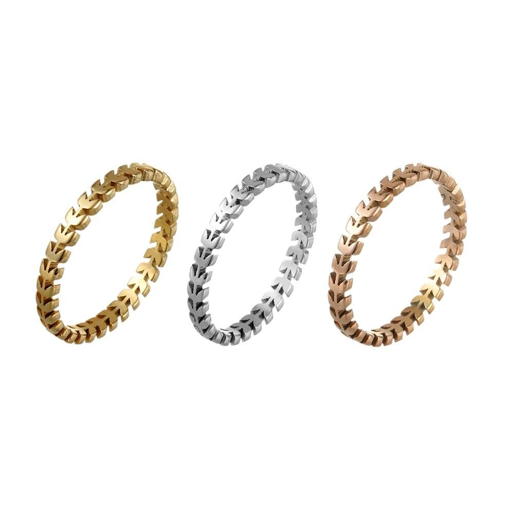 

3 шт./компл. модные очаровательные ювелирные кольца из нержавеющей стали