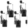 UHF Wireless Lavalier & Headset Microphone with Small Bee Amplifier - One-to-Two, Four UHF Band Condenser Mic.