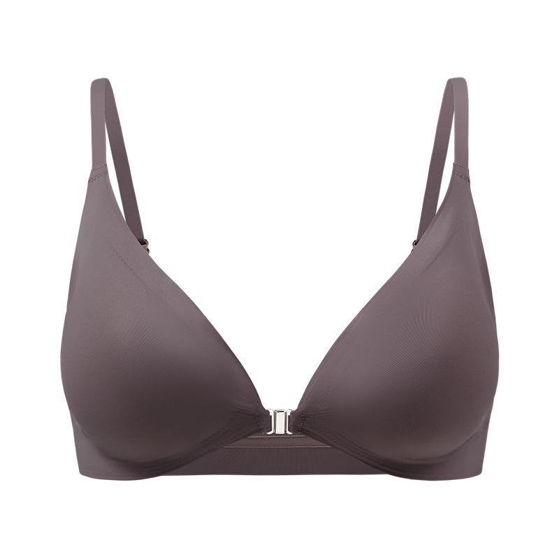 Reggiseno da Donna S Plus Size con Chiusura Frontale Push-Up Senza Cuciture Sottile
