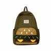 Schultasche Rucksack Mädchen Internet-Berühmtheit Mode Neu Niedlich Cartoon Student Kleiner Rucksack Süßer Stil Campus Burger Kleine Schultasche