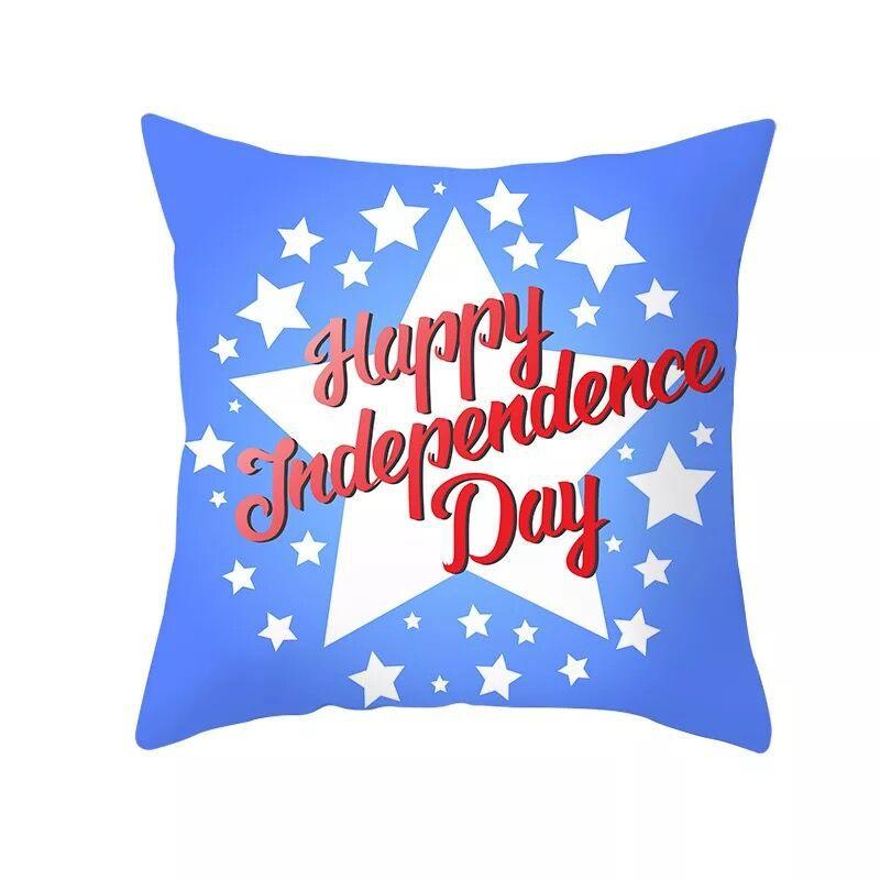 American Flag Independence Day Pillow Case Holiday Gift Home Decor Pillow Case