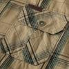 Spring and Autumn New Cotton Plaid Long Sleeve Shirt Men's Casual Versatile Literary Shirt Men's Casual Shirt