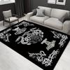 1pc 1478671081Pattern Carpet, Area Rug For Living Room Bedroom Room Bed Chair Laundry Entryway Corridor Yard Non-slip Outdoor Camping Rug Fl