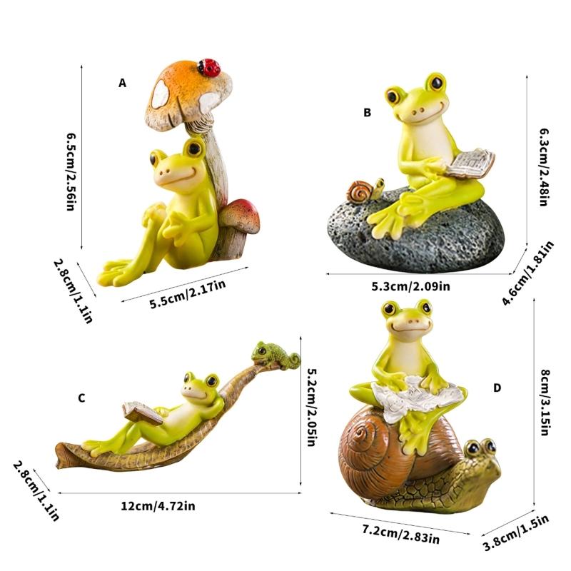 Practical Frogs Sculpture Functioning As Ornament and Garden Decoration for Stylish Home and Garden Enhancement