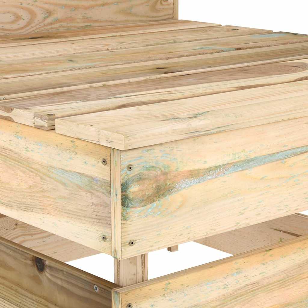Garden Center Sofa Made from Pallets Impregnated Pine Wood