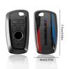 BOHQ2 Car Key Case Cover Protect Shell For BMW 1 2 3 5 7 Series X1 F48 X3 G20 X4 X5 G05 X6 F16 M40i M440i G02 G31 G23 F34 F15 Keychain