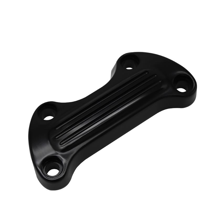 Motorcycle CNC Handlebar Top Clamp Bar Riser Mount Cover For Harley Touring Street Glide Softail Breakout Dyna Fat Boy Sportster