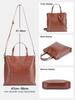 Zency Genuine Leather Vintage Women Shoulder Bag