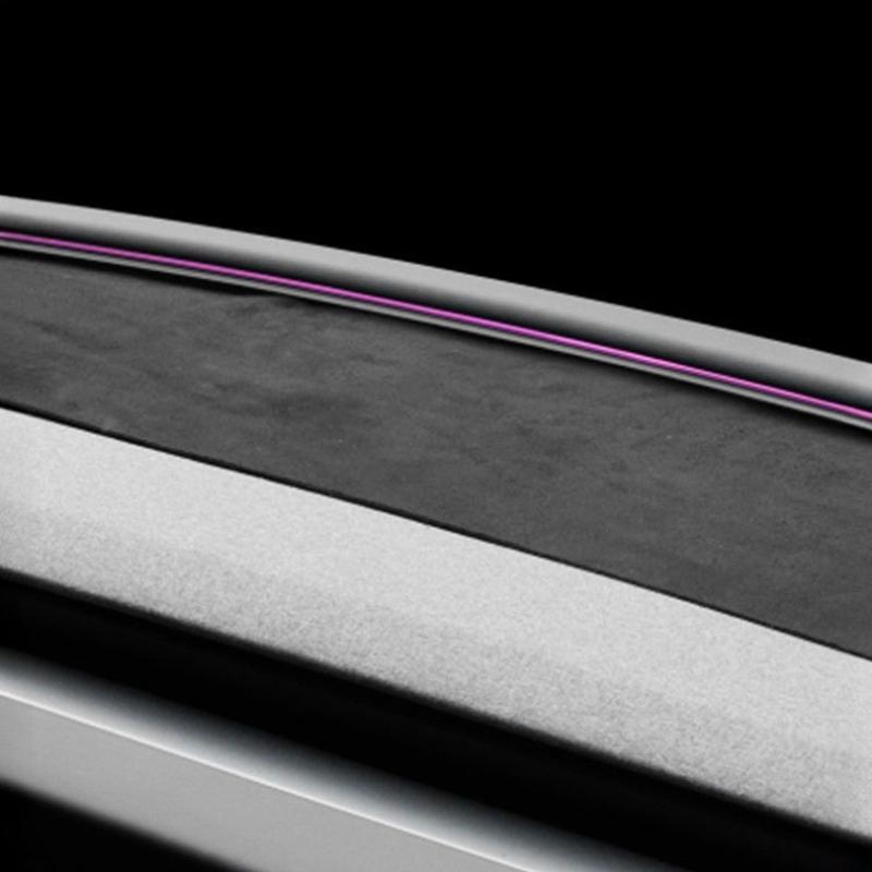 2026 Suede Dashboard Cover Sun Protection Heat Insulation Non-slip Dash Mat Car Decor Accessories For Tesla Model Y Juniper