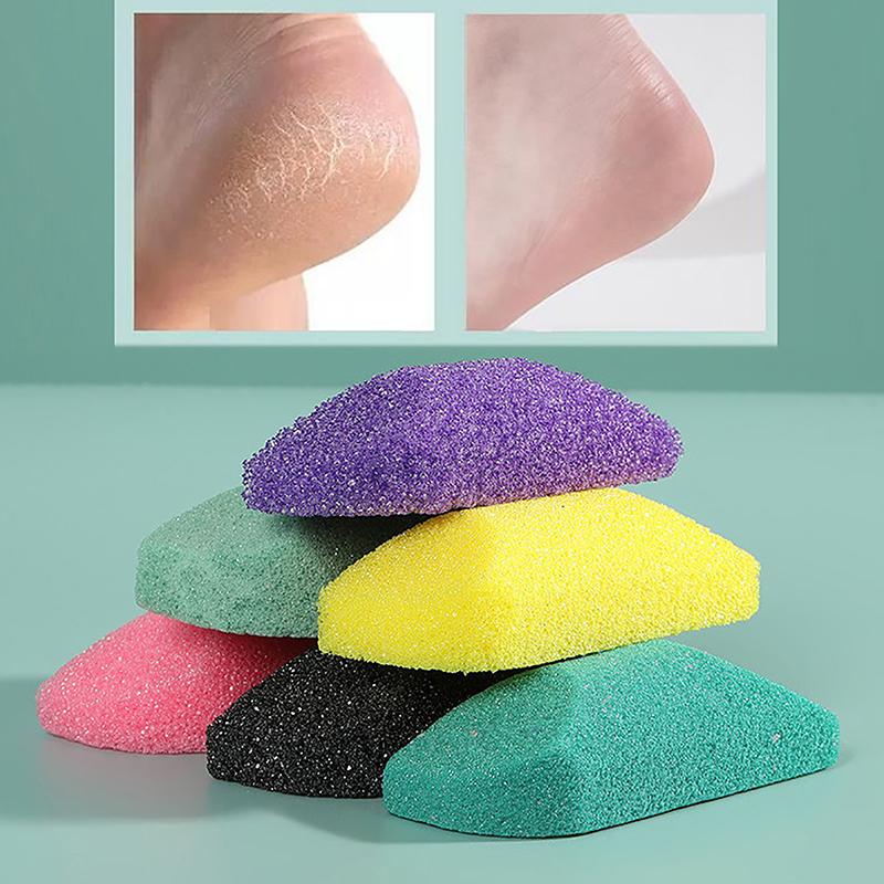 Quadratisch/Bootsförmig Fuß Bimsstein Schwamm Steine Fußpflege Hornhaut Peeling Harte Haut Entferner Pediküre Schrubber Peeling Maniküre Werkzeug