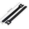 60PCS  T-shaped Hook and Loop Cable Tie Convenient Binding with Self-adhesive Cable Tie Curtain Wire Magic Belt Wire Organizer