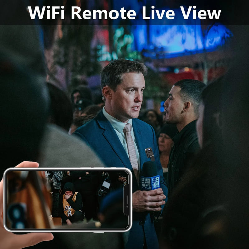 2025 New With Wifi HD 1080P Mini Camera Portable Digital Video Recorder BodyCam Infrared Night Vision Video Surveillance Camcorder